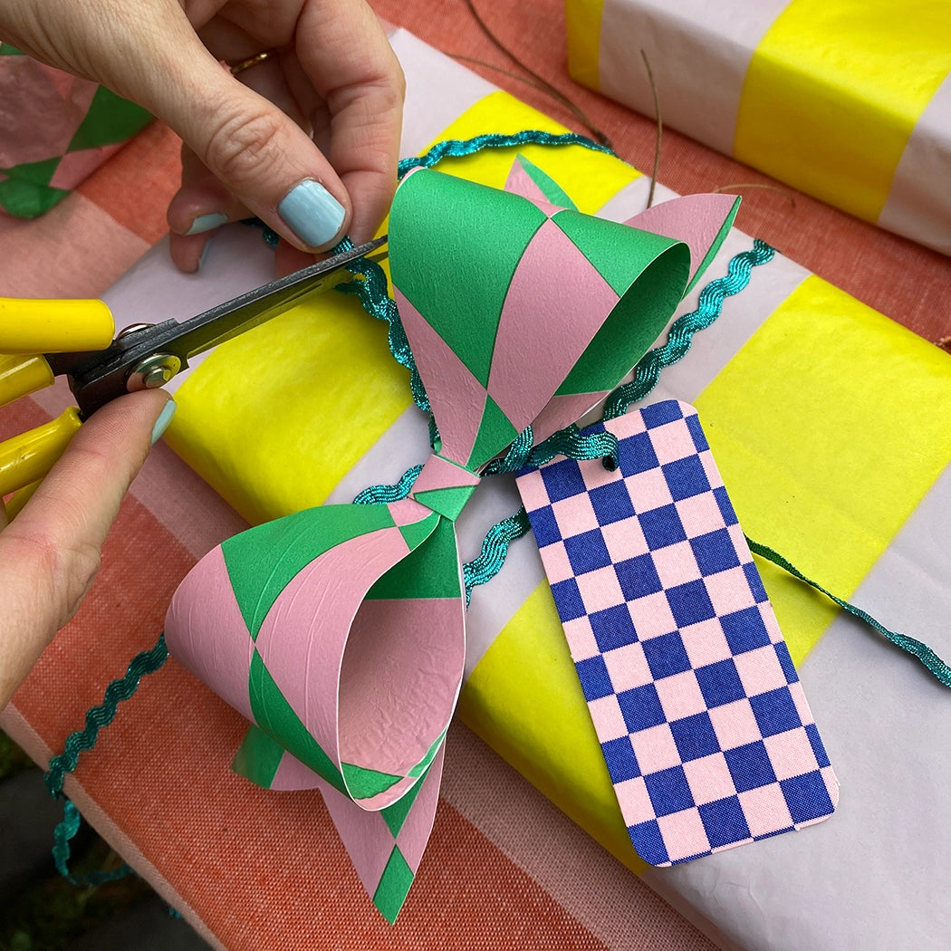 14 x Mixed Riso Print Gift Tags