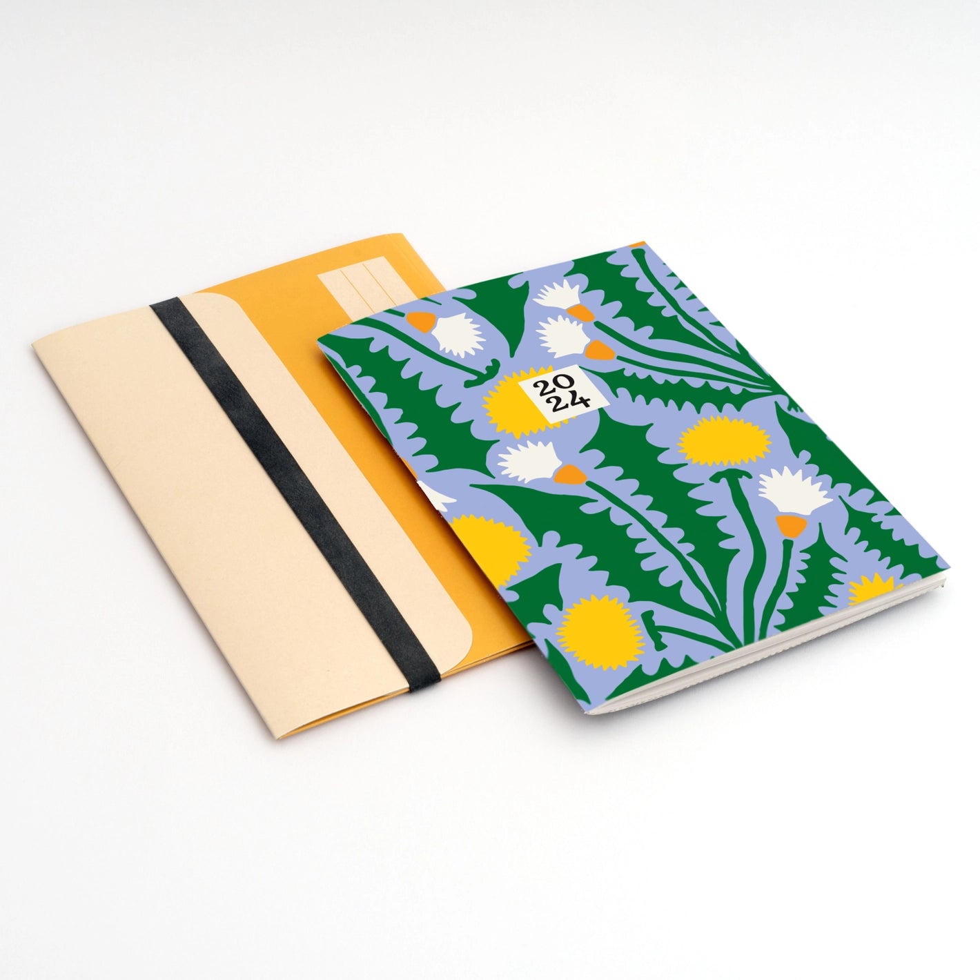 2024 A5 Diary + Folder - Dandelion