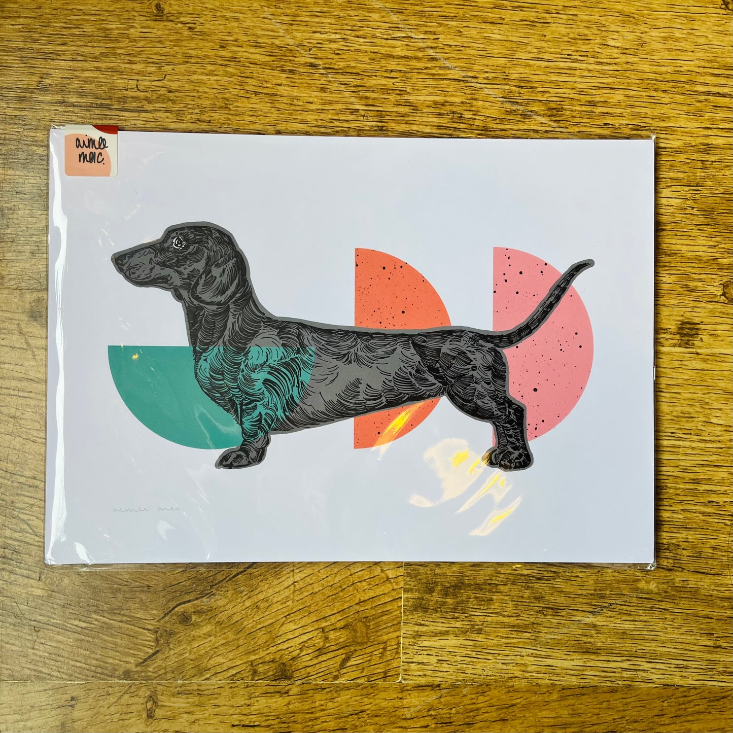 Dachshund Print - A4