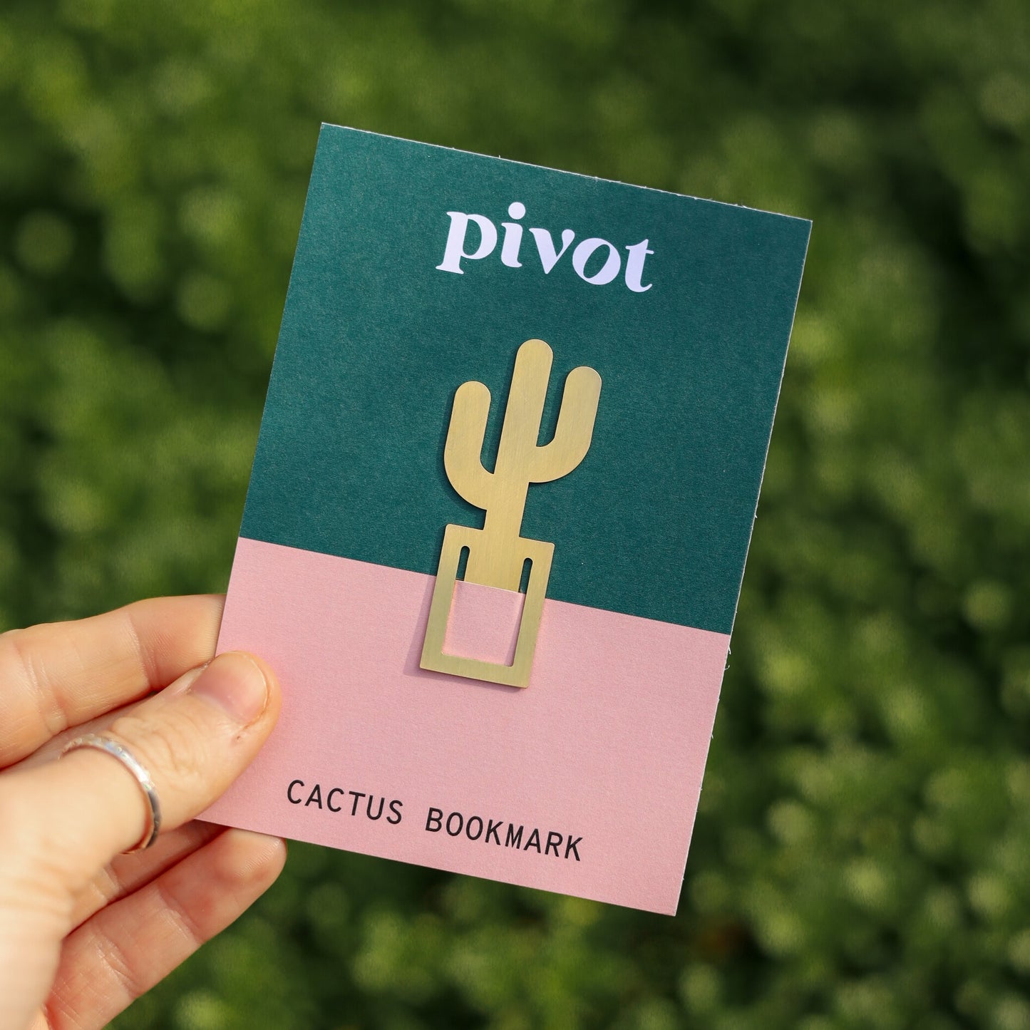 Houseplant Bookmark - Cactus