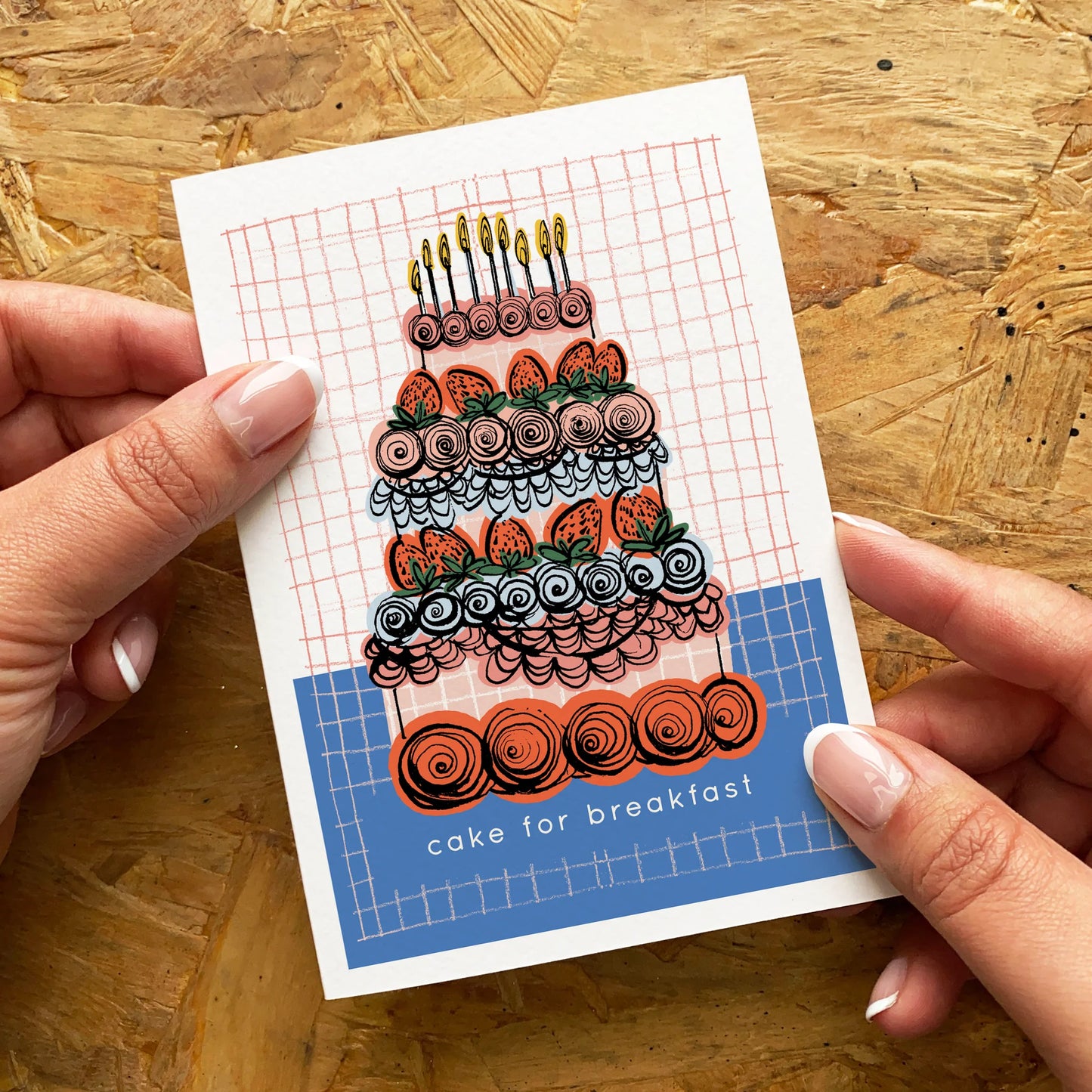 Cake for Breakfast Card