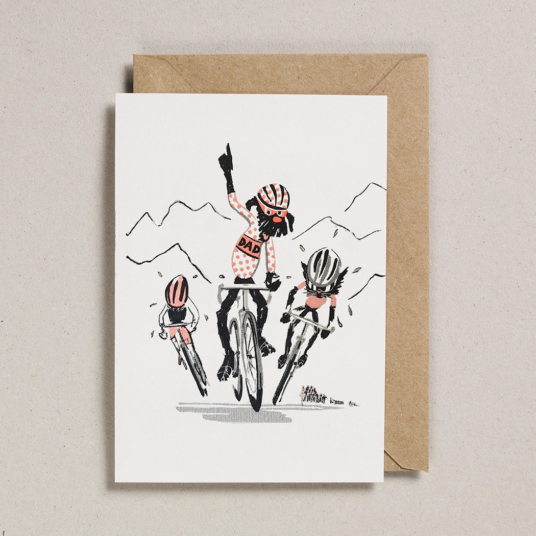 Dad Bikes Card