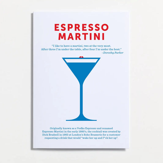 Espresso Martini Cocktail Card