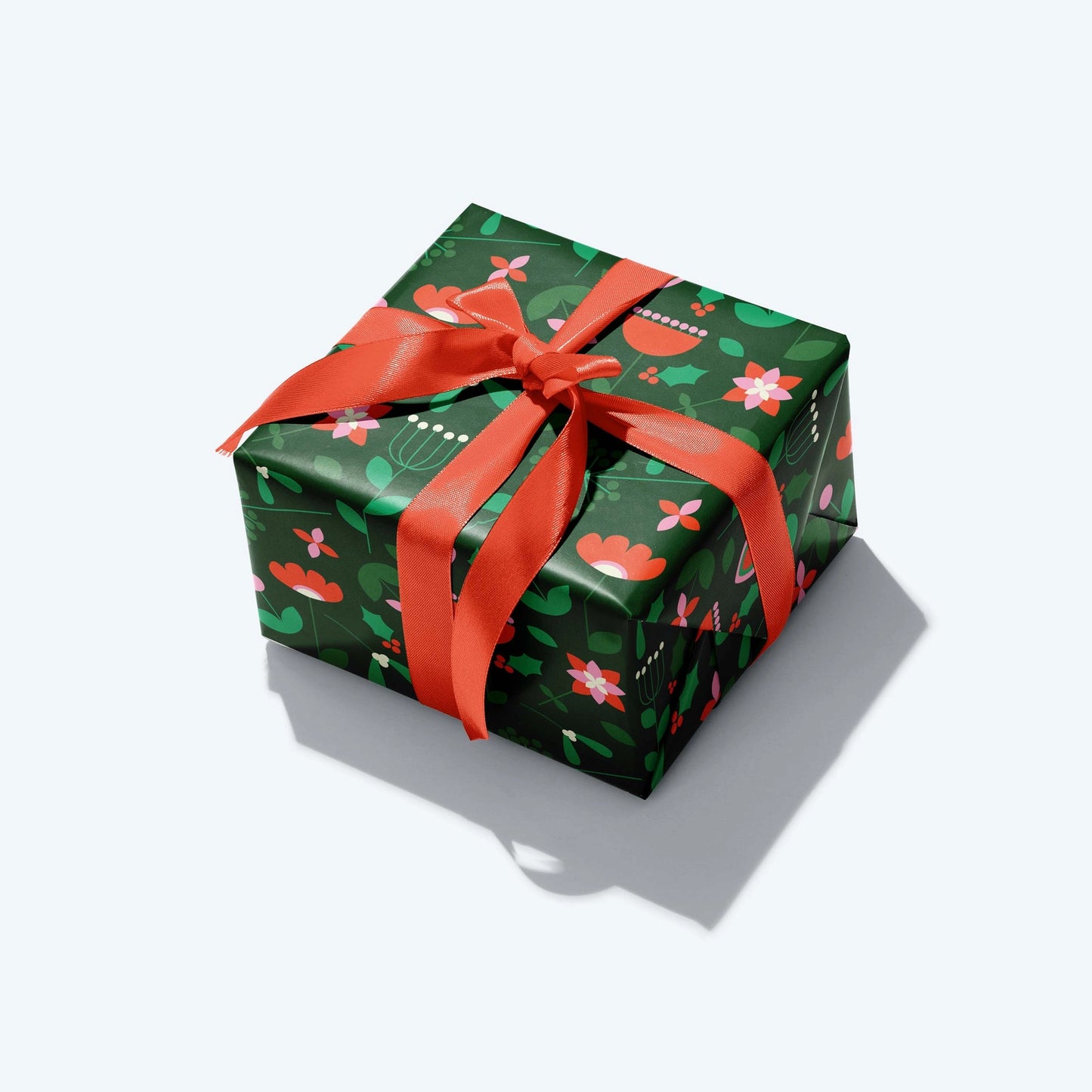 Festive Bloom Gift Wrap
