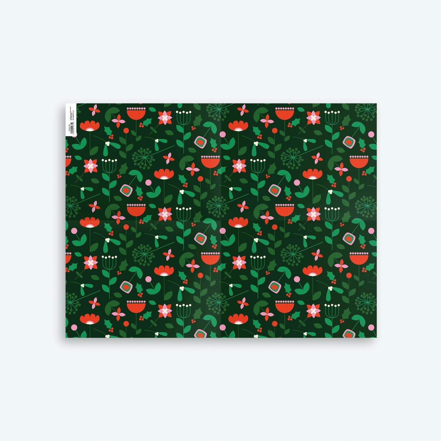 Festive Bloom Gift Wrap