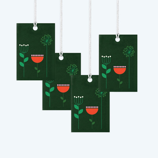 Festive Bloom — Gift Tags Pack