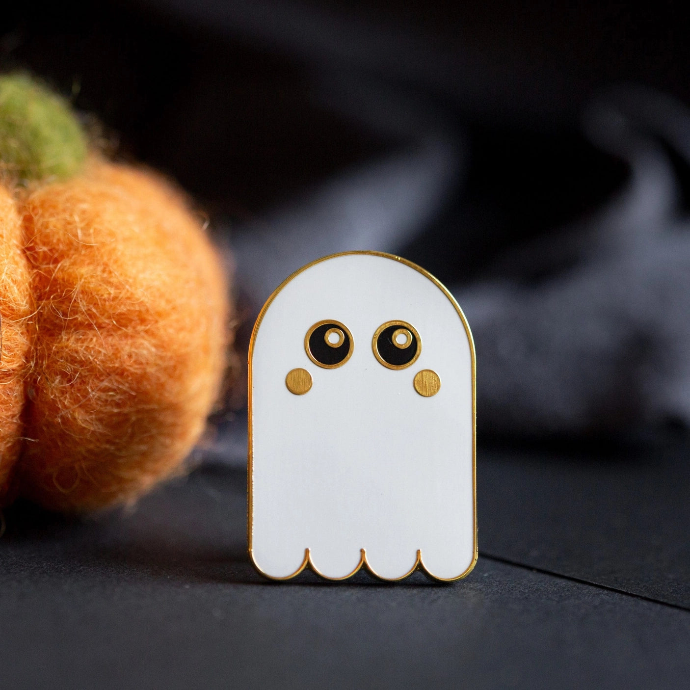 Spooky Ghost Enamel Pin