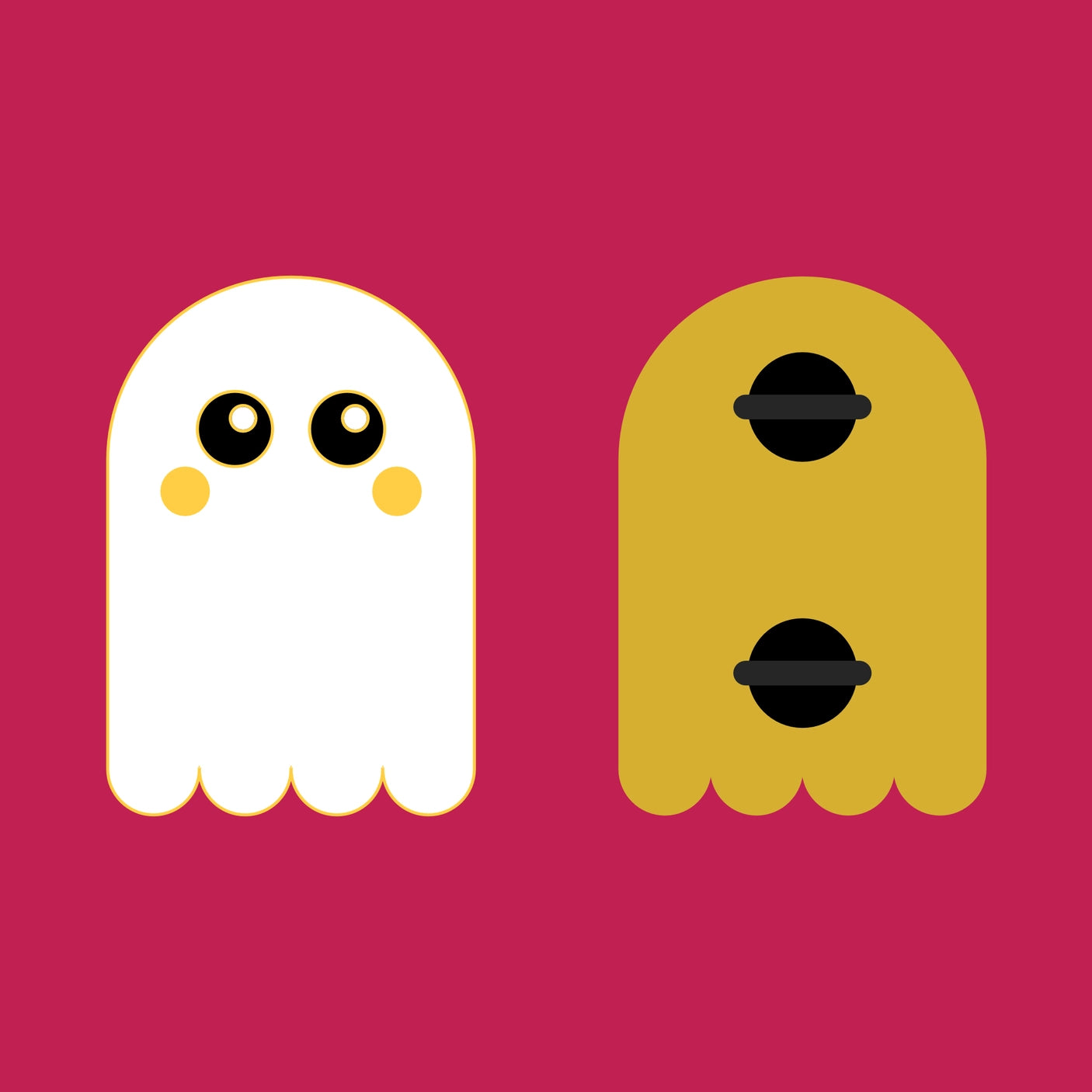 Spooky Ghost Enamel Pin