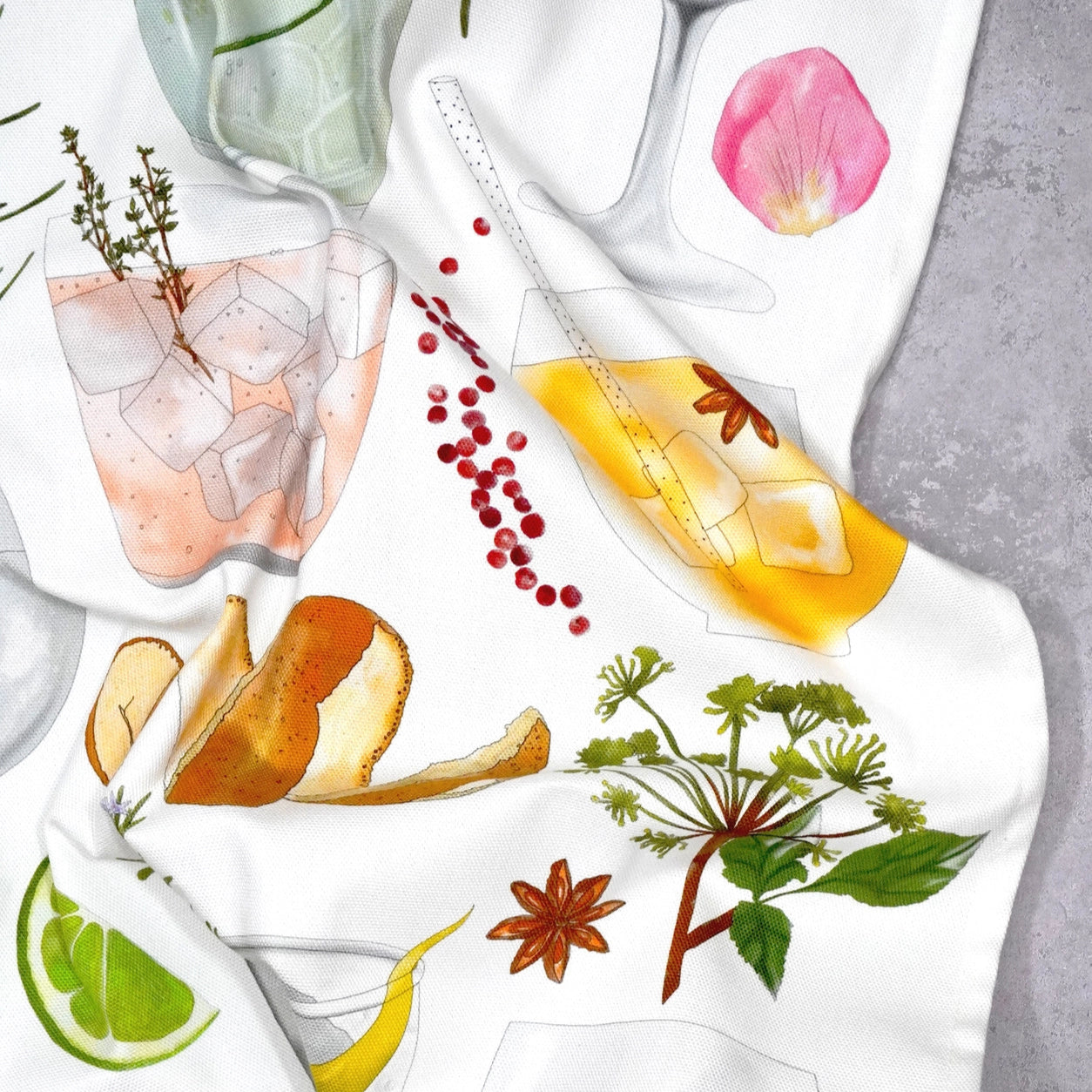 Gin & Tonic (G&T) Tea Towel