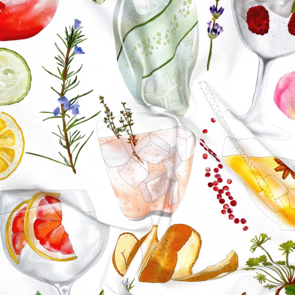 Gin & Tonic (G&T) Tea Towel
