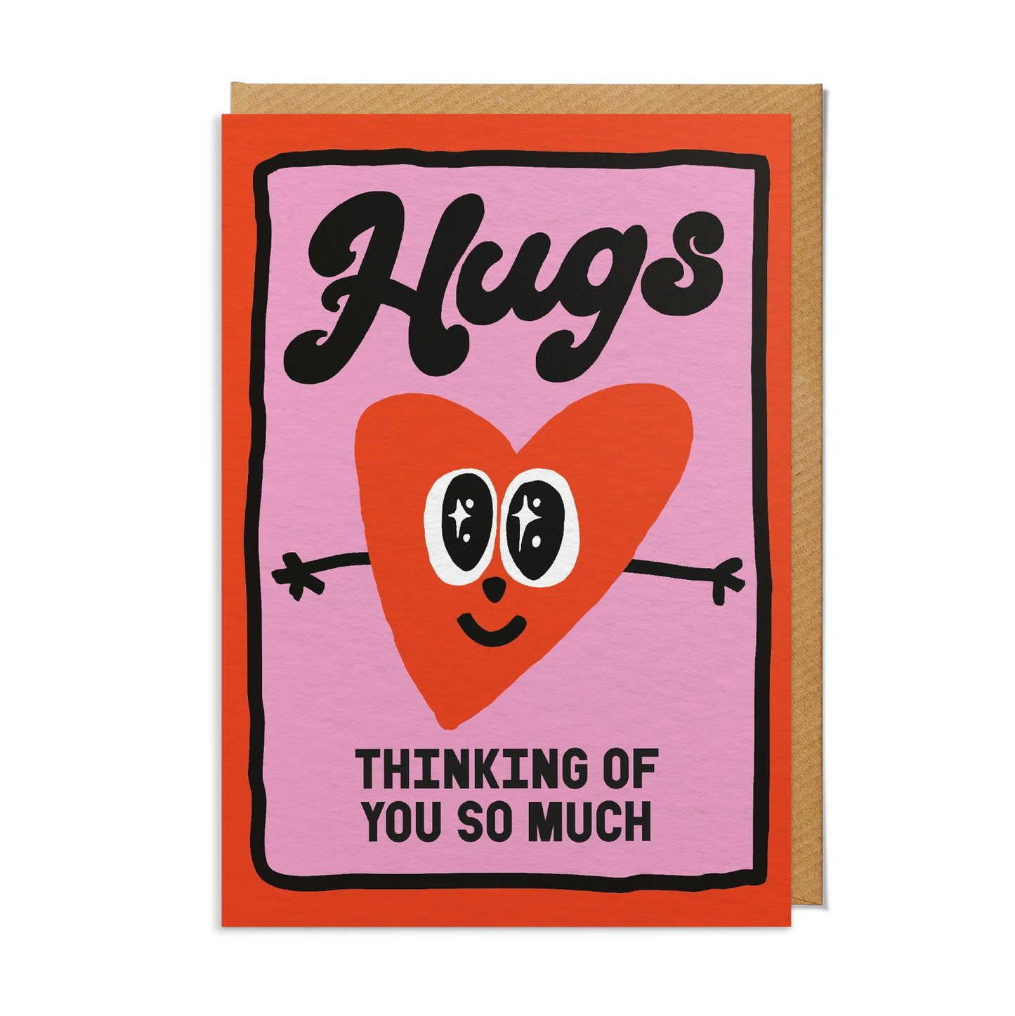 'Hugs, Thinking of You' Card - Loola Loves UK