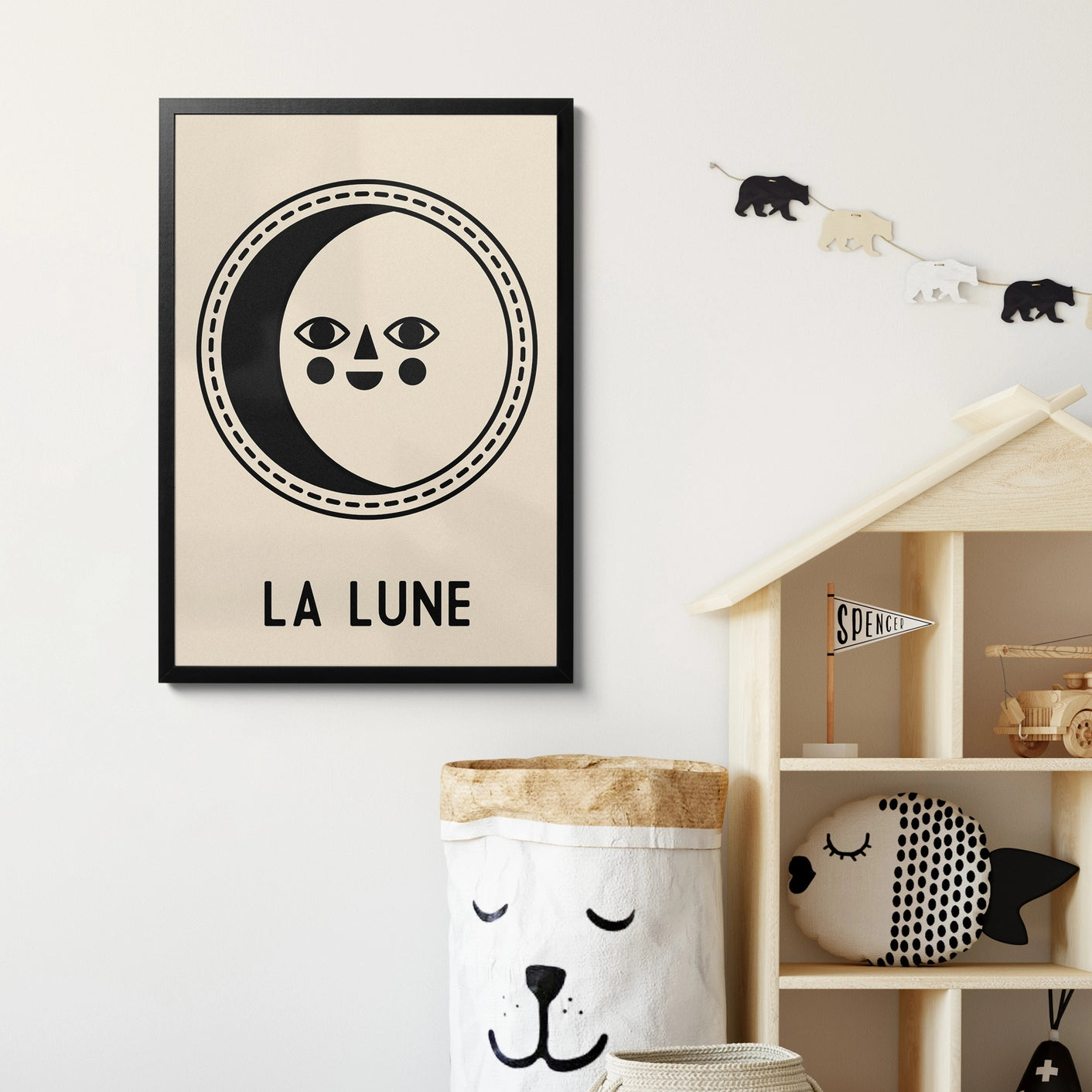 Print La Lune Giclee - A4