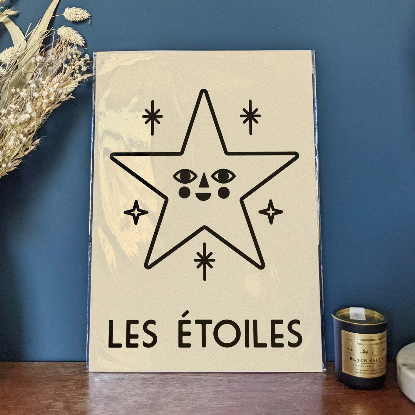 Les Étoiles Giclee Print - A4