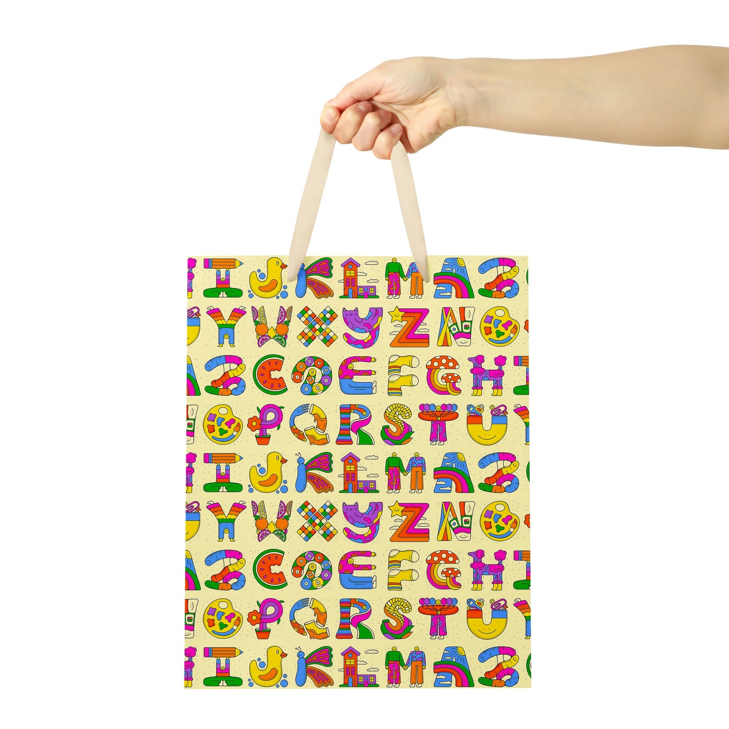 Alphabet Gift Bag - Bailey Crouch