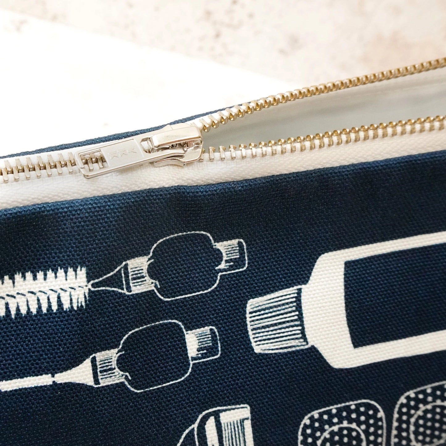 Blue Men's Wash Bag
