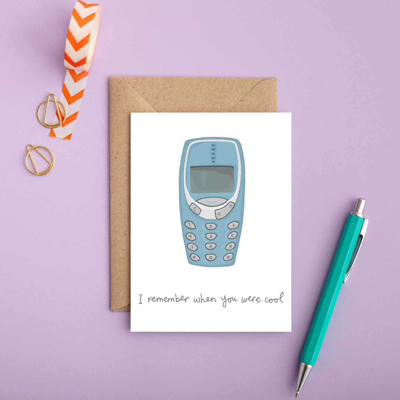 Cerdyn Pen-blwydd Nokia 3310