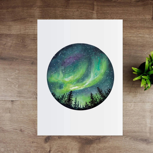 Northern Lights Art Print