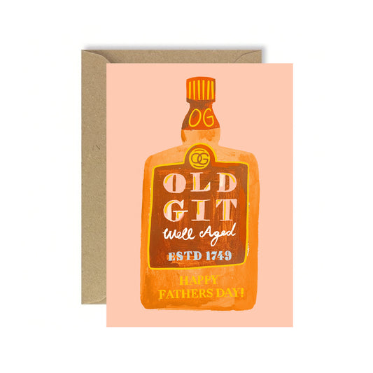 Old Git Father's Day Card