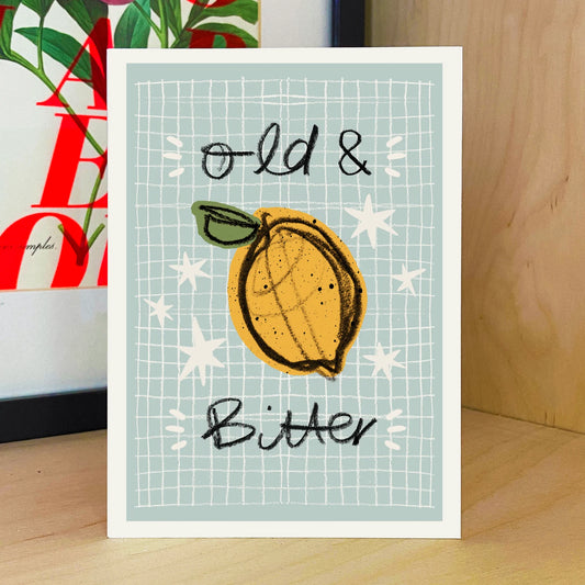 Old & Bitter Card