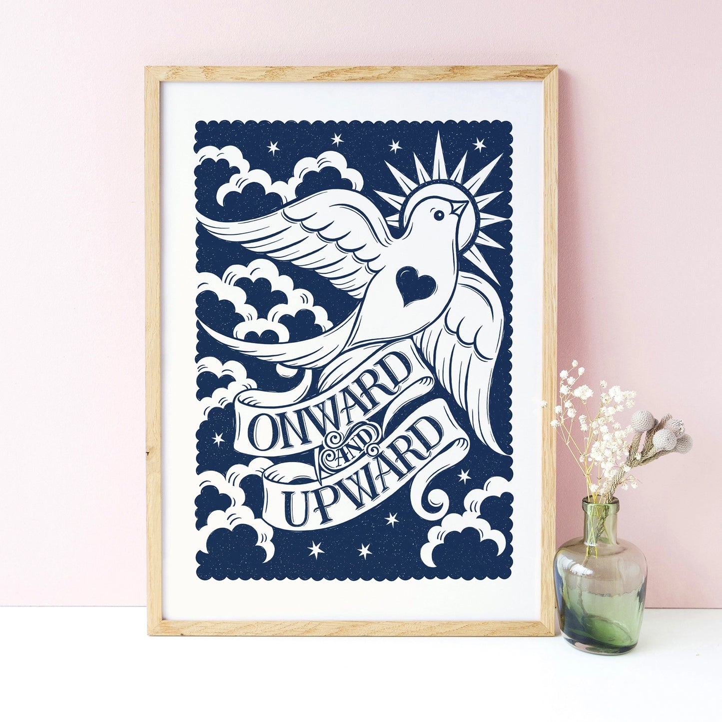 Onward & Upward Print