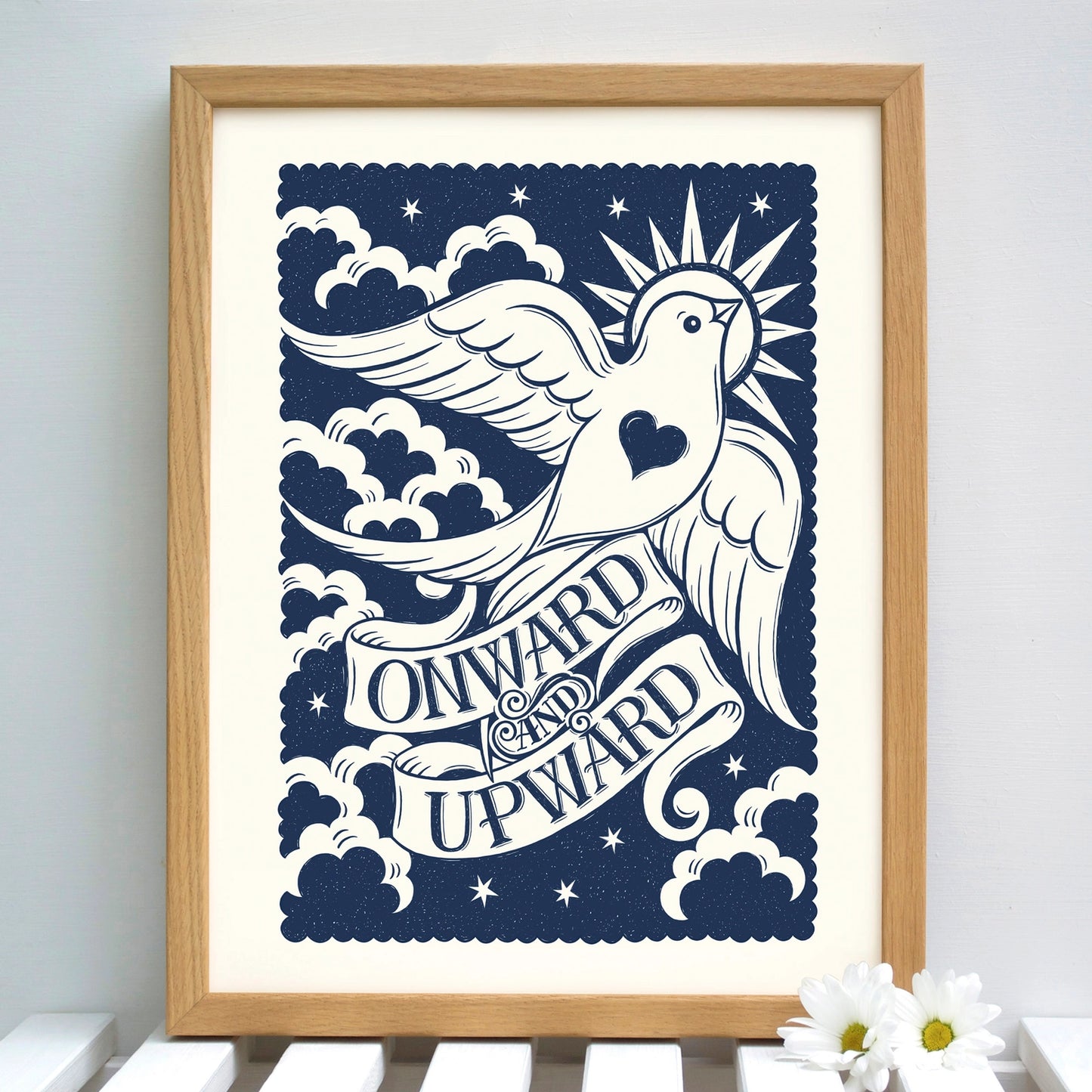 Onward & Upward Print
