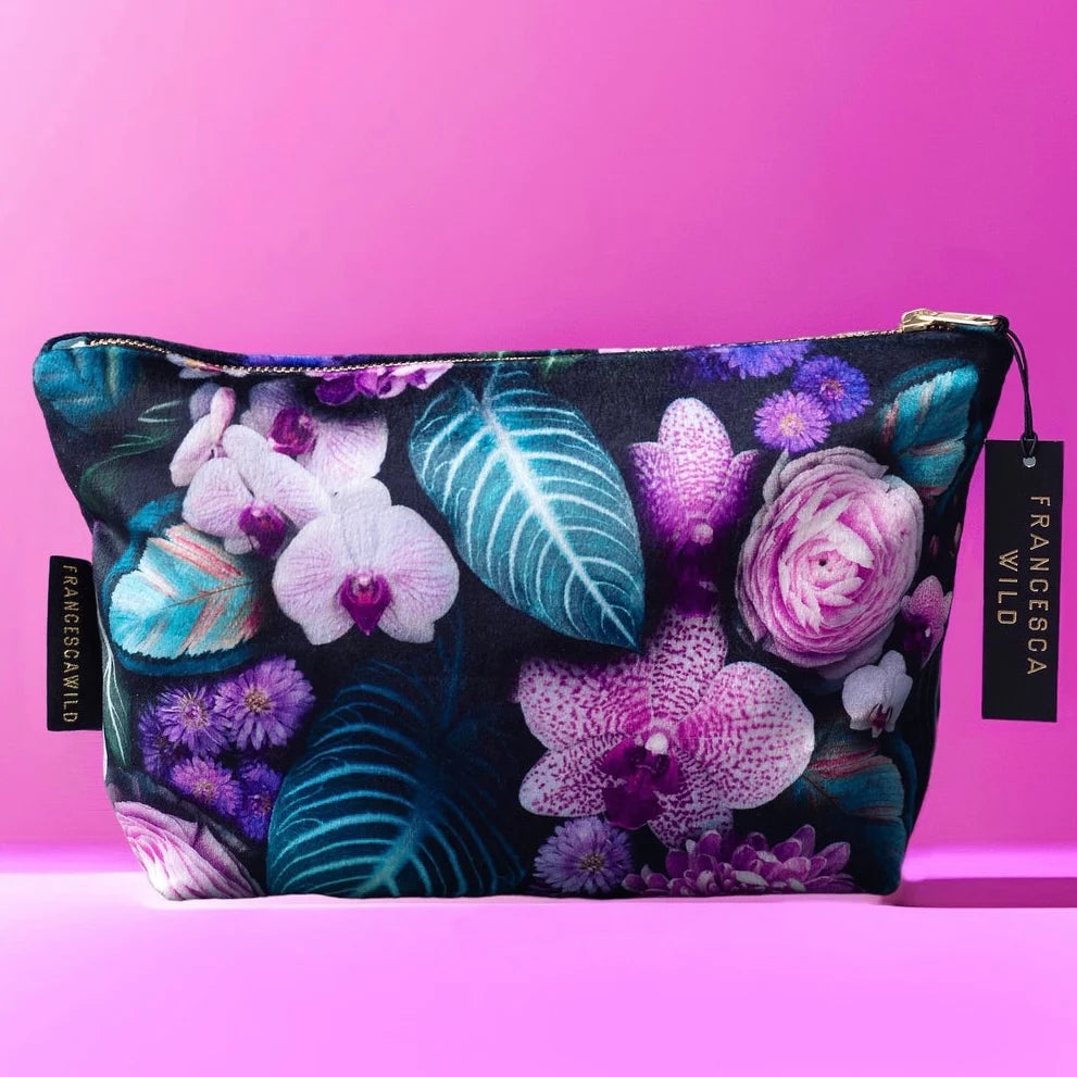 Orchid Zip Bag