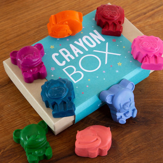 Handmade Safari Wax Crayons - Set of 8