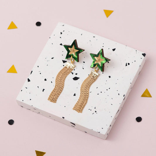 Clustdlysau Cyfnod Lleuad Hir