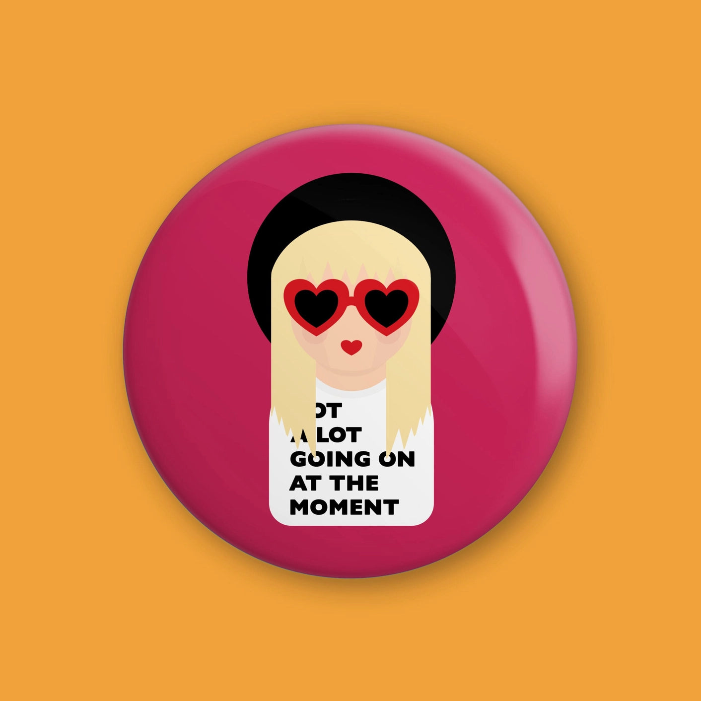 Taylor Swift Button Badge