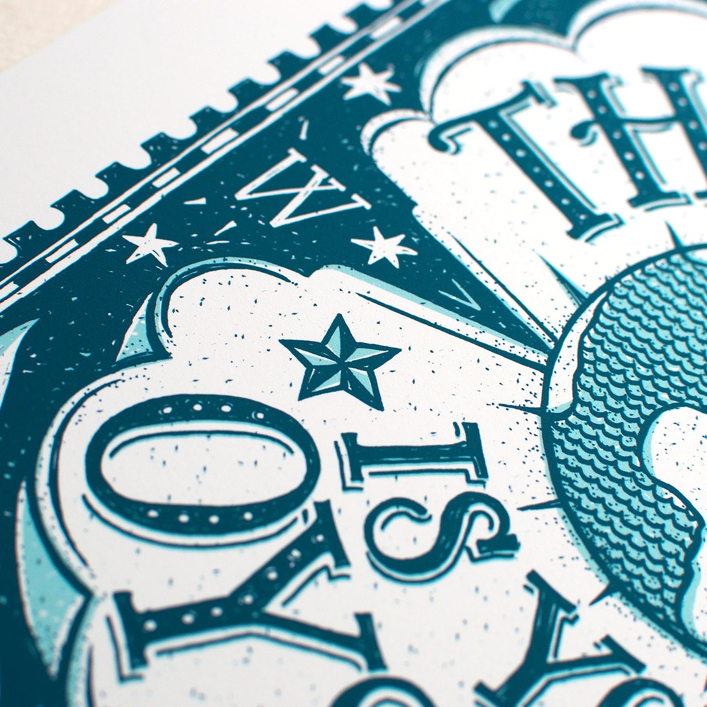 The World Is Your Oyster Print