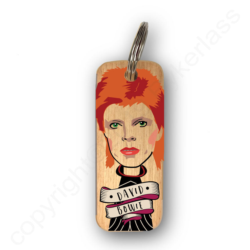 David Bowie Keyring - Loola Loves UK