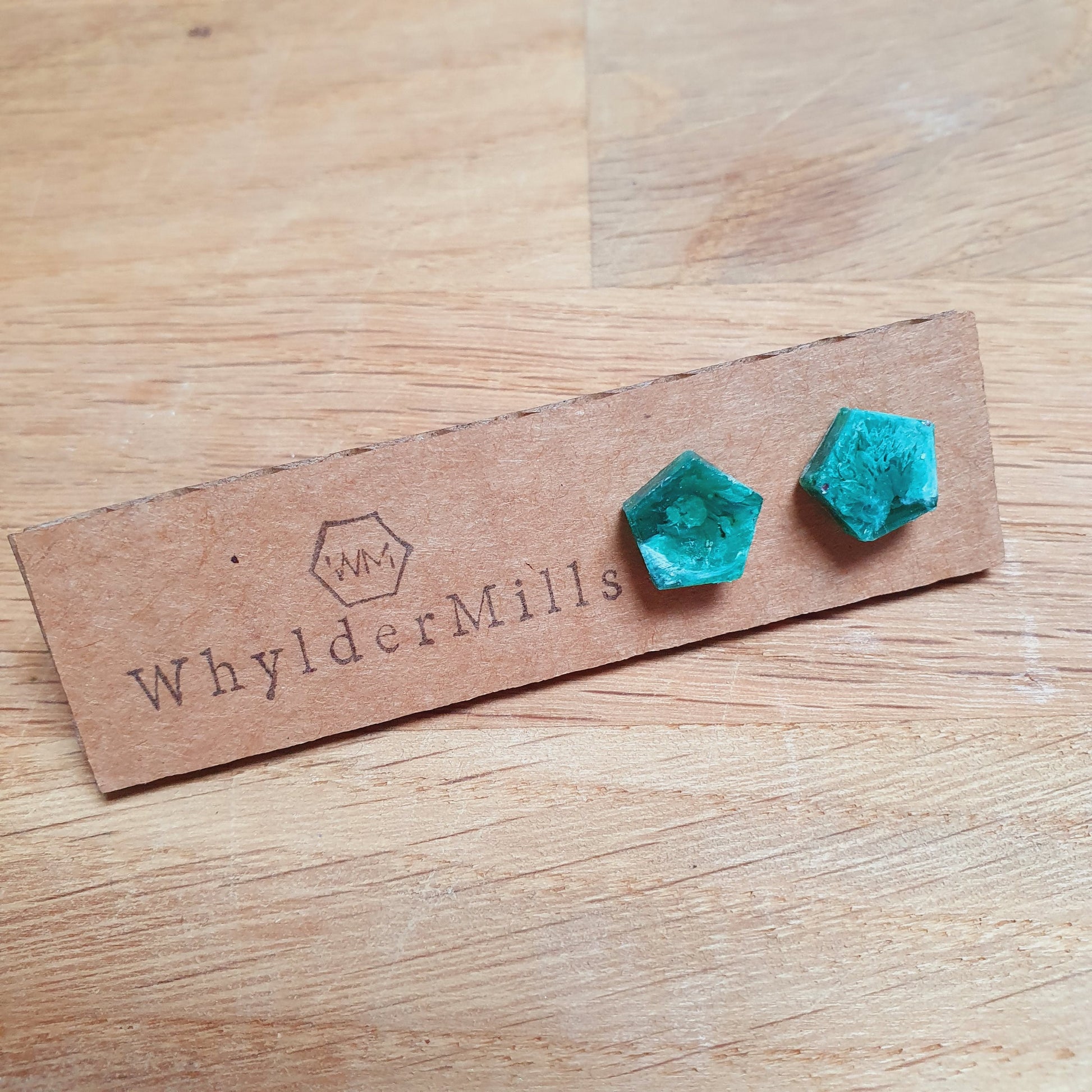 Pentagon Studs - Whylder Mills - Loola Loves UK