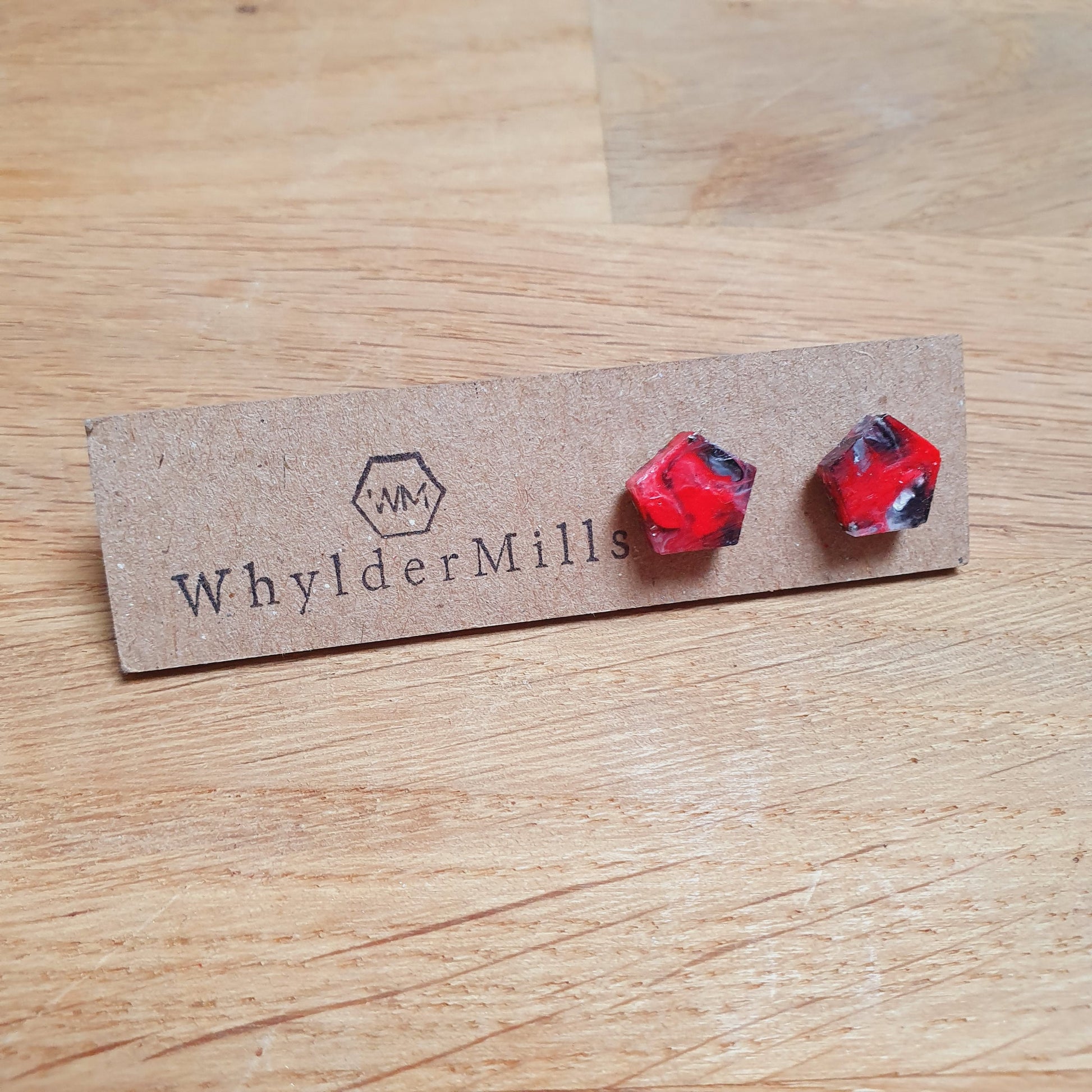 Pentagon Studs - Whylder Mills - Loola Loves UK