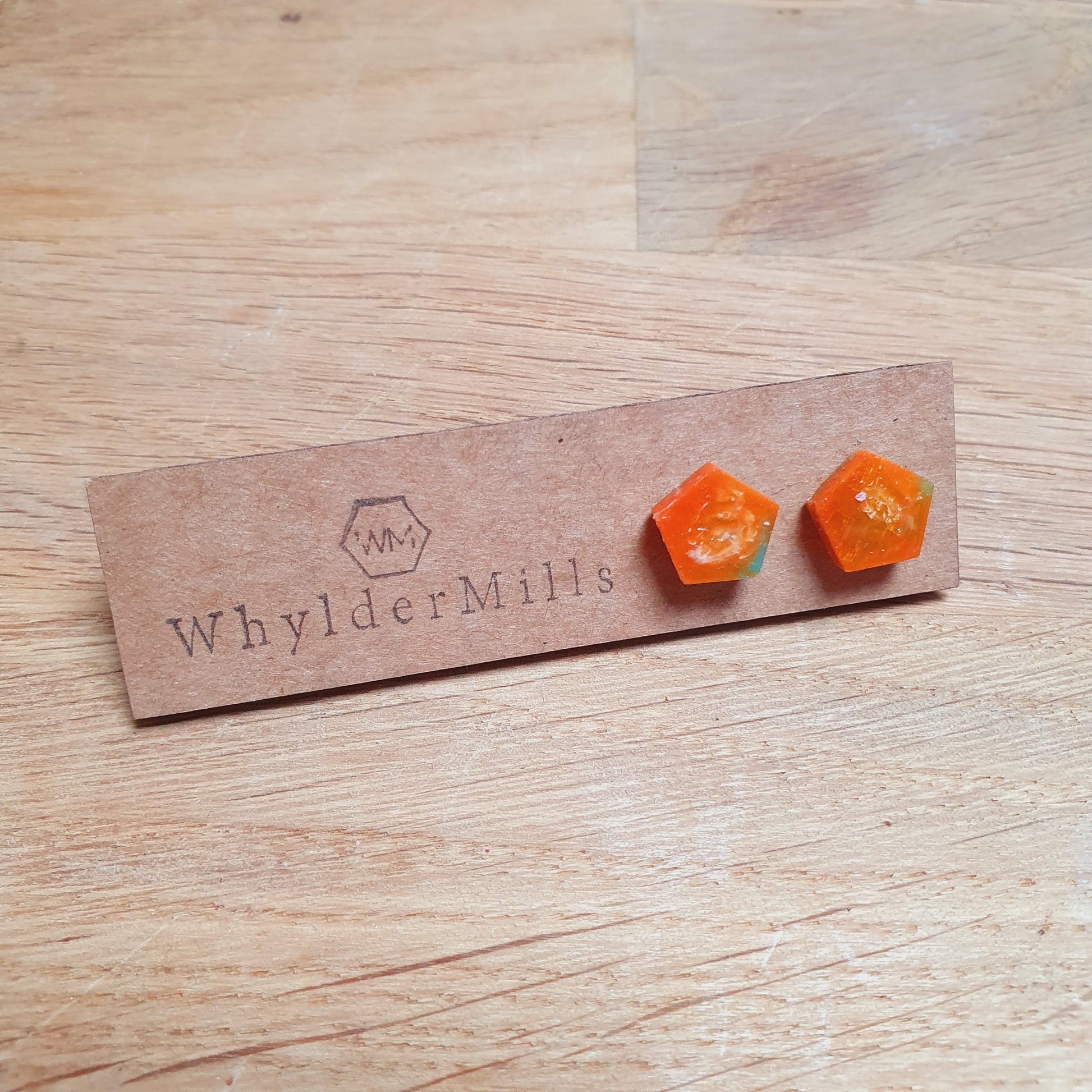 Pentagon Studs - Whylder Mills - Loola Loves UK