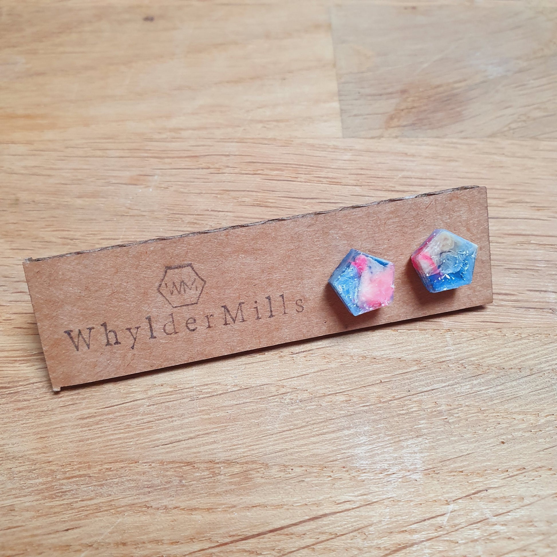 Pentagon Studs - Whylder Mills - Loola Loves UK