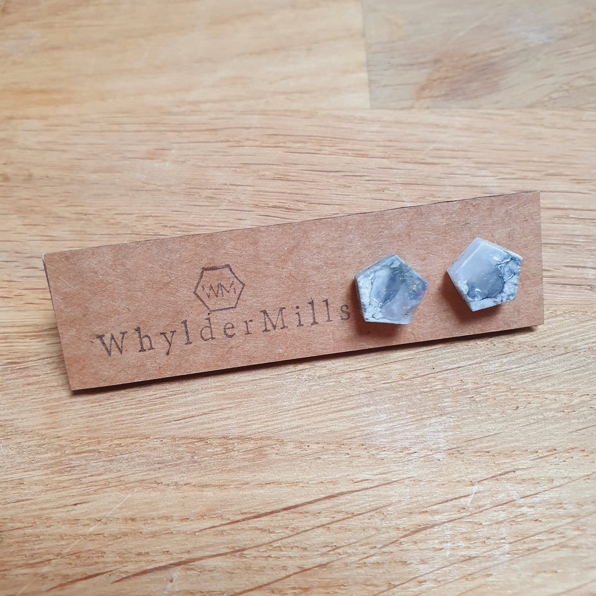 Pentagon Studs - Whylder Mills - Loola Loves UK