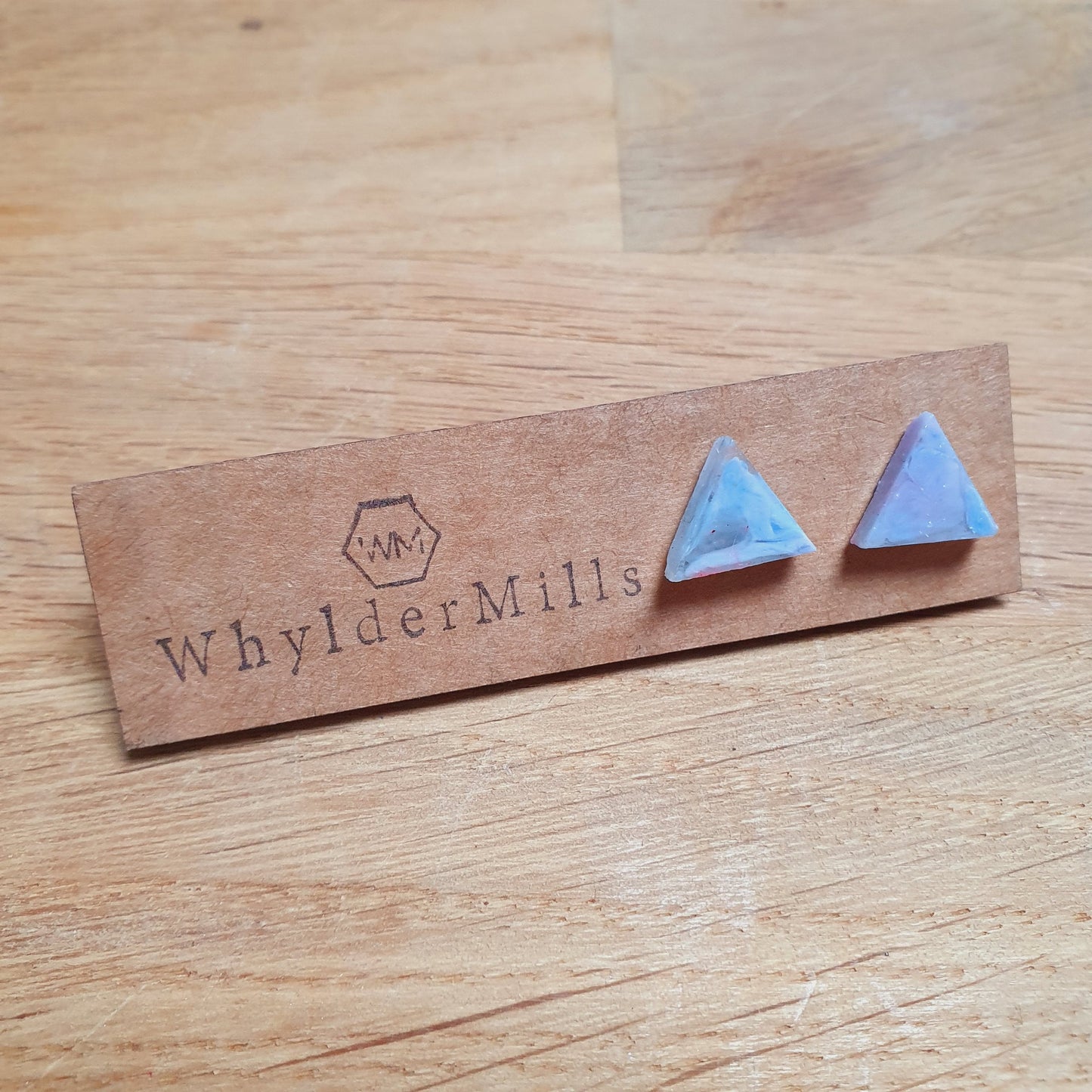 Triangle Studs - Whylder Mills - Loola Loves UK