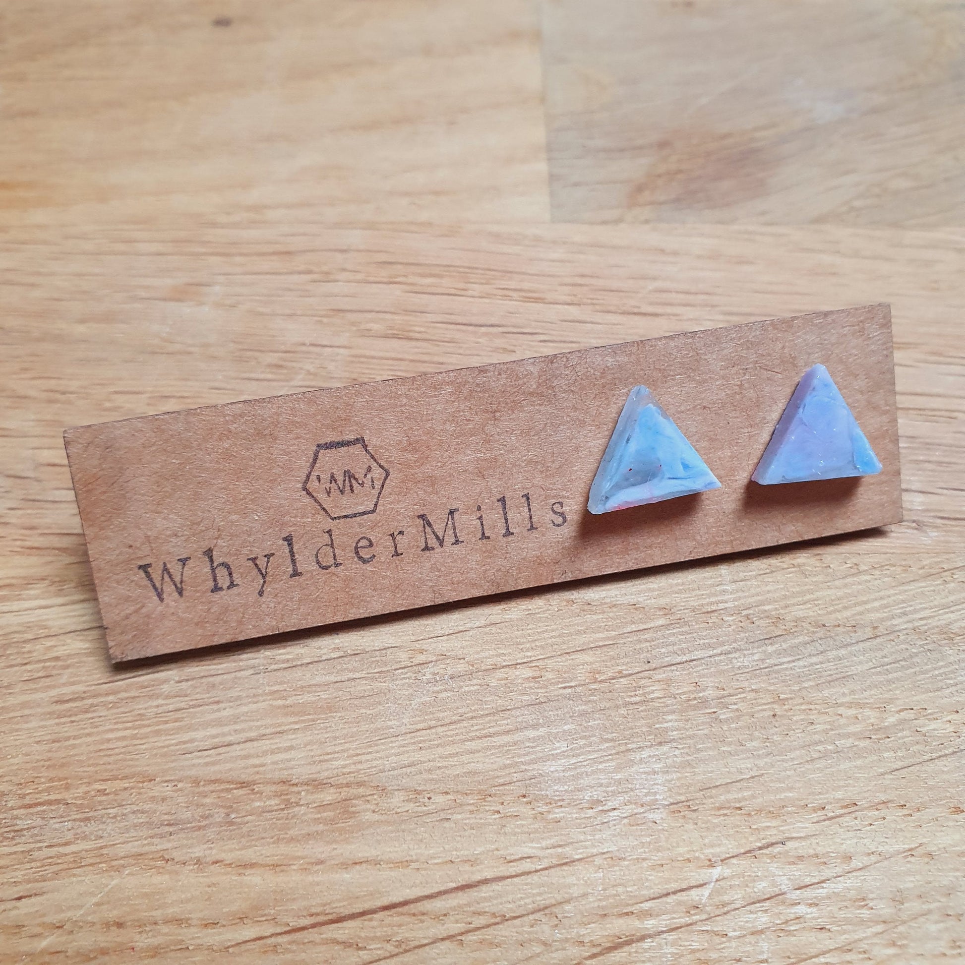 Triangle Studs - Whylder Mills - Loola Loves UK