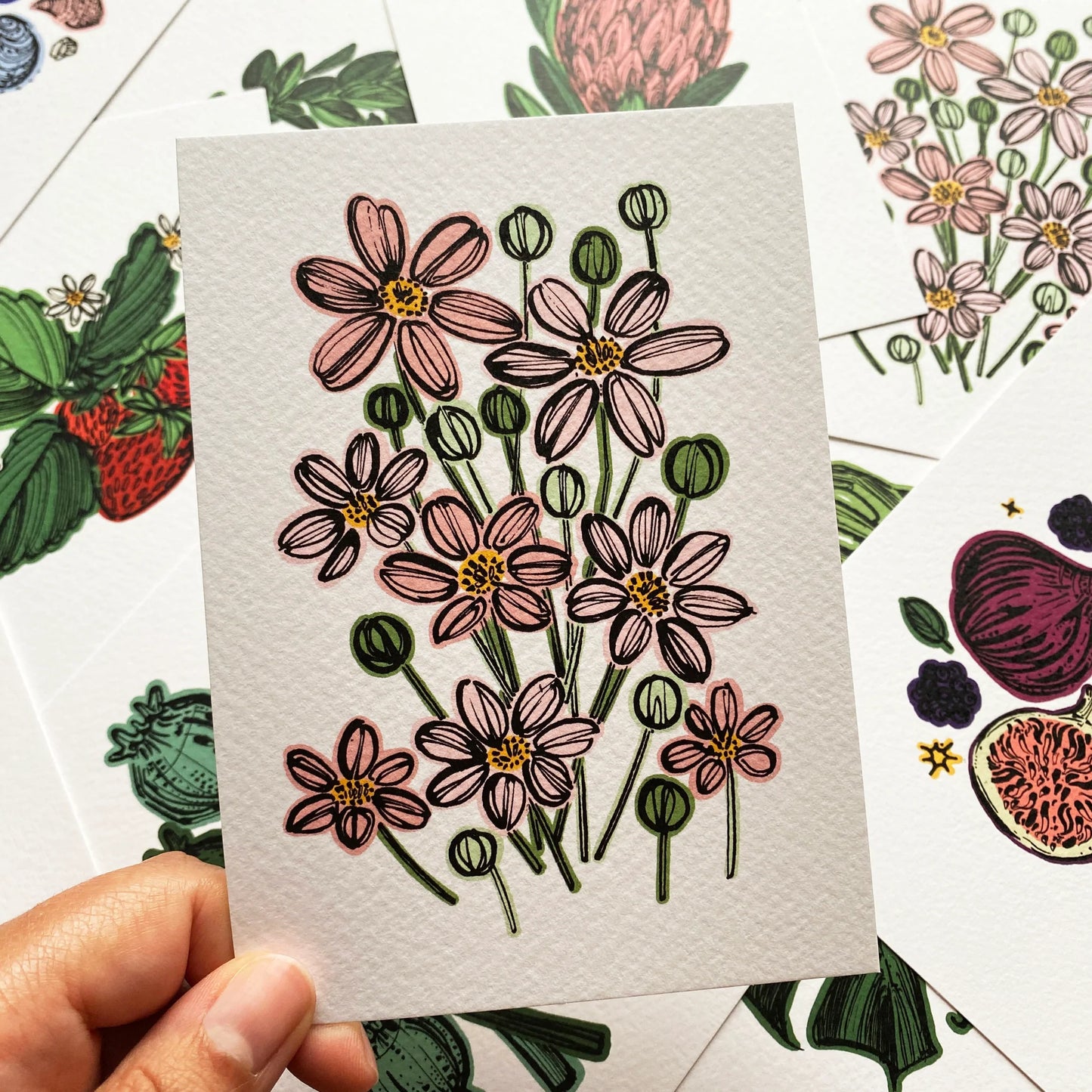 Anemone Print - A5