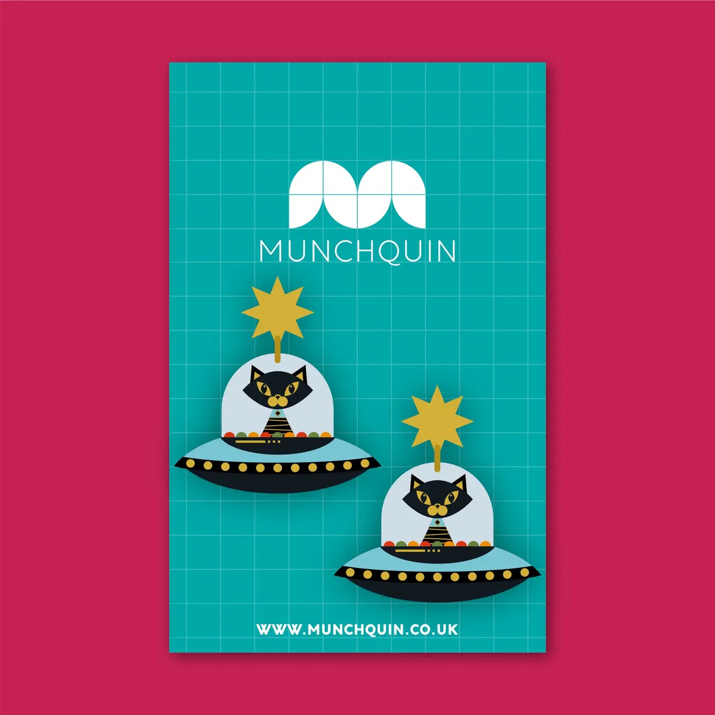 UFO Atomig Kitten Stydiau Hongian