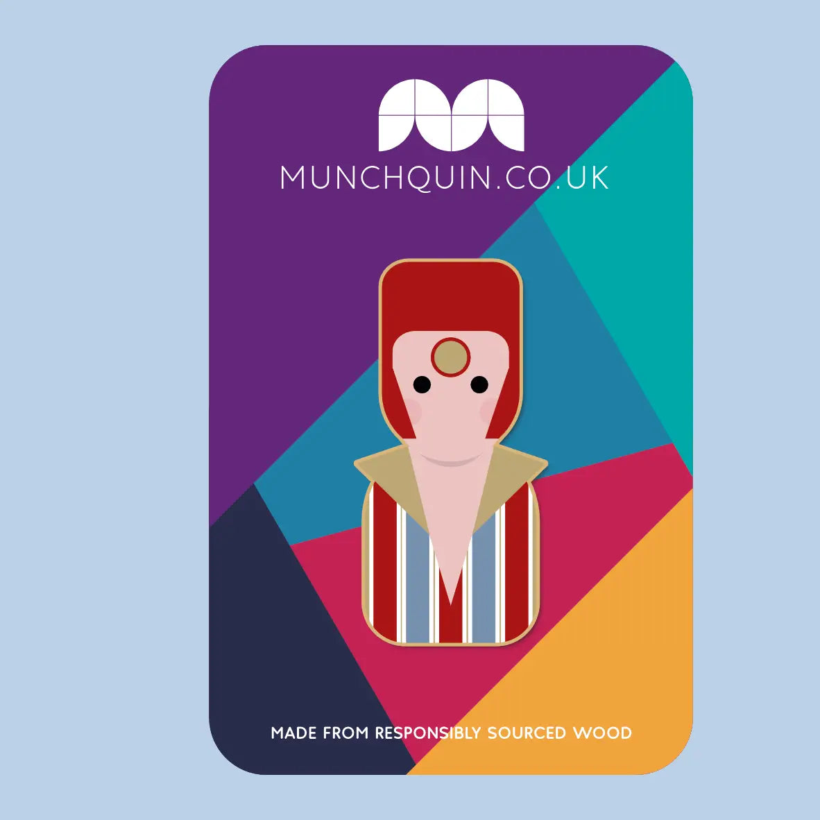 David Bowie (Ziggy Stardust) Pin Pren