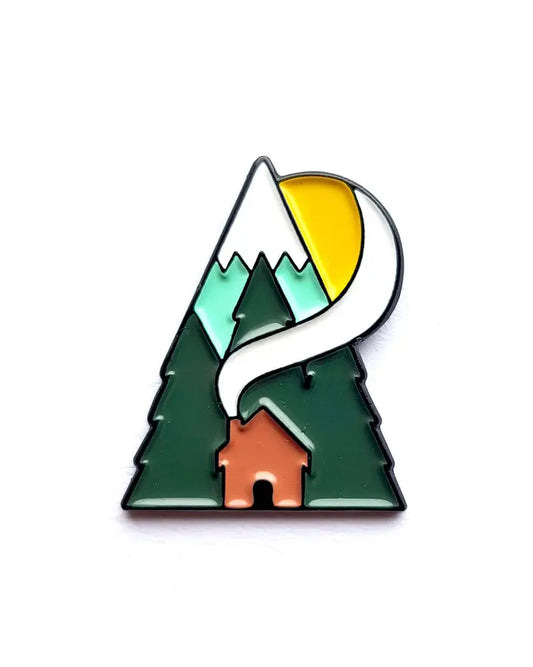 Cabin Pin Badge