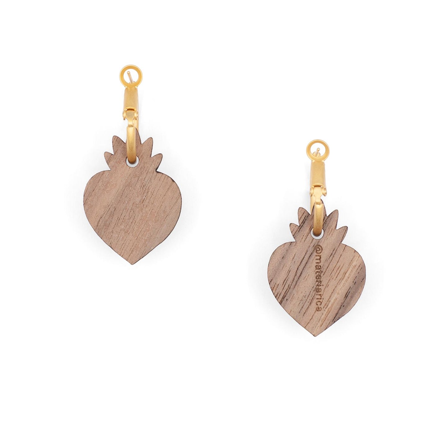 Corazones Hoop Earrings