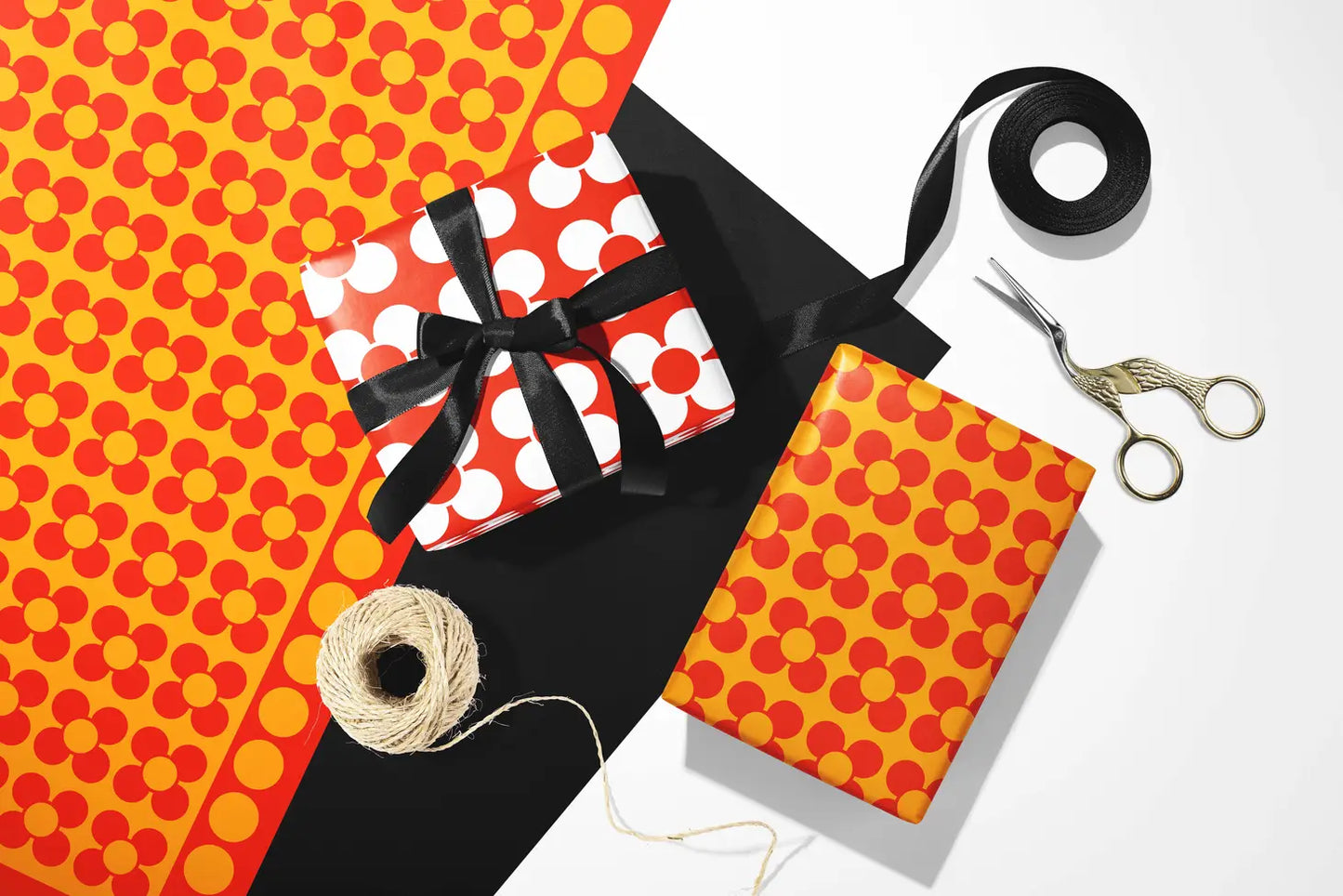 Double-sided Saffron Wrap - Storigraphic x Hornsea