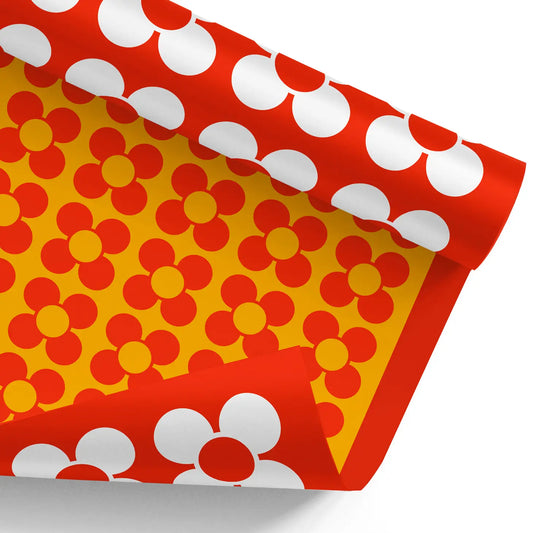 Double-sided Saffron Wrap - Storigraphic x Hornsea