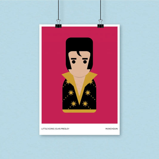 Elvis Presley Print - A4