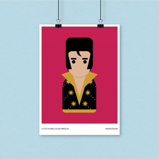 Print Elvis Presley - A4