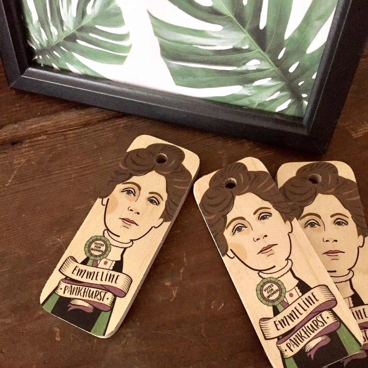 Emmeline Pankhurst Keyring - Loola Loves UK