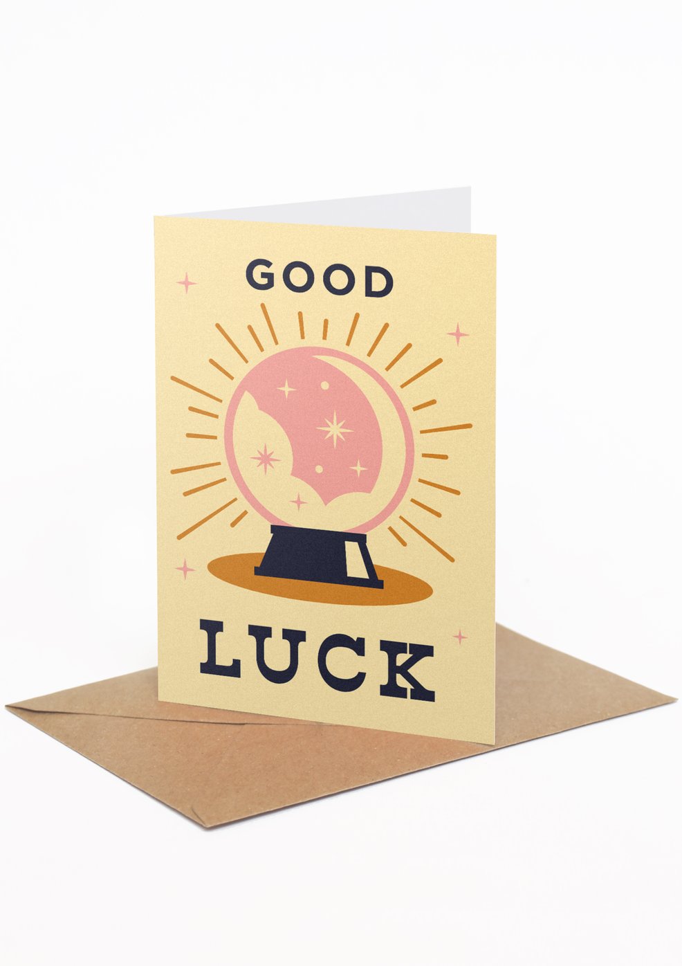 Good Luck Crystal Ball Card - Loola Loves UK