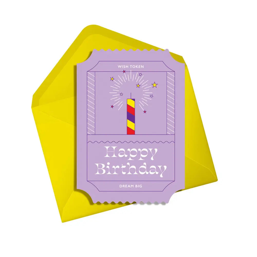 Happy Birthday 'Dream Big' Card